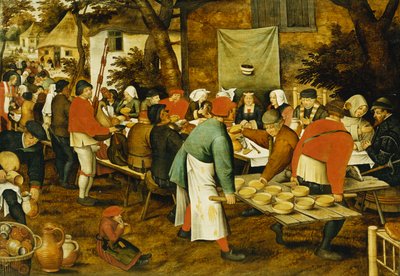 Una Fiesta de Boda Campesina de Pieter Brueghel the Younger