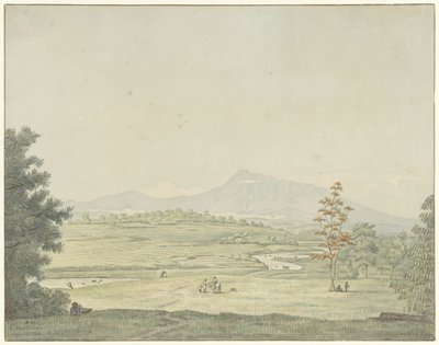 Paisaje en Java de Pieter van Oort Hzn