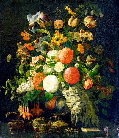 Flores, siglo XVIII de Rachel Ruysch