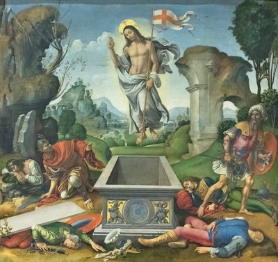 Resurrección de Cristo de Raffaellino del Garbo