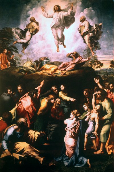 La Transfiguración, c. 1519-1520 de Raffaello Sanzio Raphael