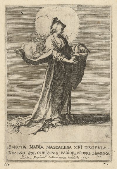 Santa María Magdalena de Raffaello Schiaminossi, after Lucas van Leyden