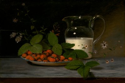 Fresas con crema, 1816 de Raphaelle Peale