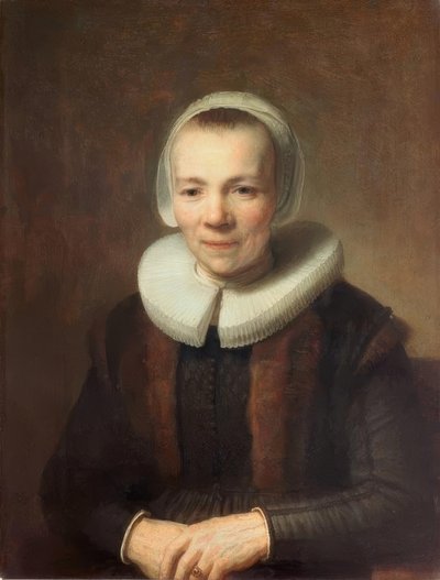 Retrato de Baertje Martens de Rembrandt van Rijn