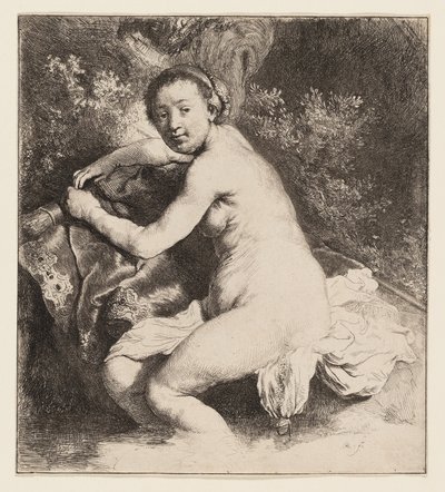 Diana en el baño de Rembrandt van Rijn