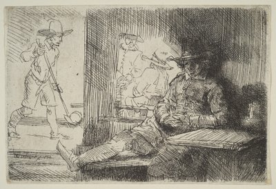 El Jugador de Golf de Rembrandt van Rijn