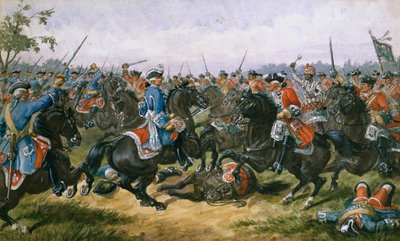 Batalla de Malplaquet de Richard Simkin