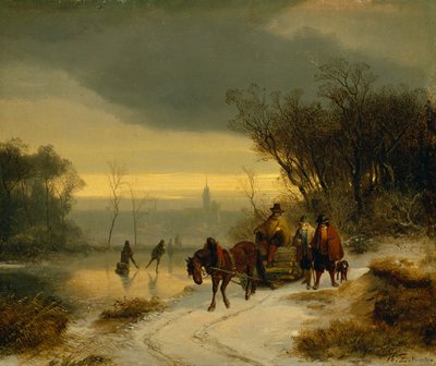 Paisaje invernal de Richard Zimmerman