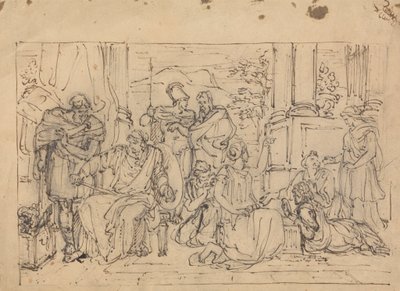 Escena de Timón de Atenas de Robert Smirke