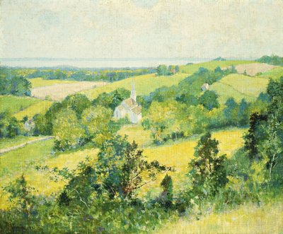 Colinas de Nueva Inglaterra de Robert William Vonnoh