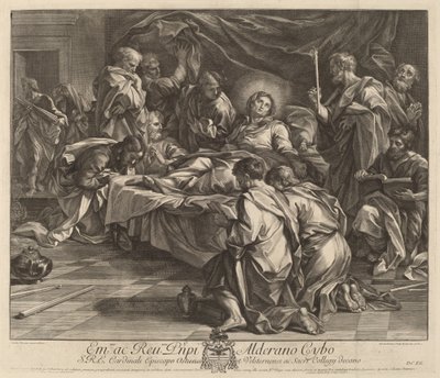 La Muerte de la Virgen de Robert van Audenaerde