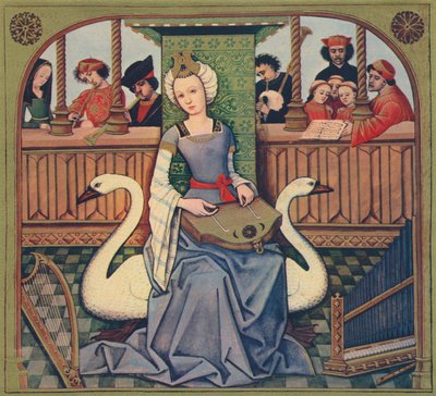 La Alegoría de la Música, c1496-1498 de Robinet Testard