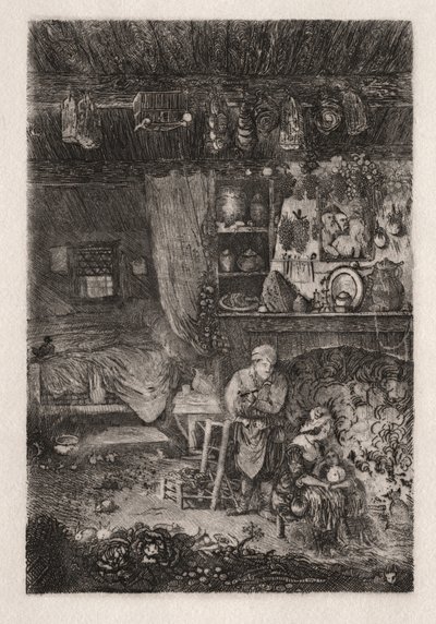 Interior Flamenco de Rodolphe Bresdin