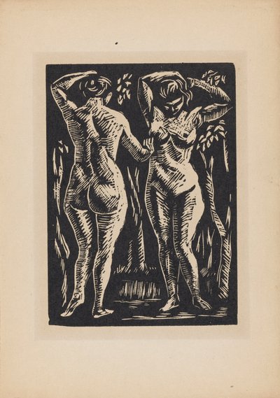 Dos desnudos de Roger Fry