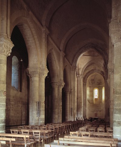 Vista del ábside norte de Romanesque