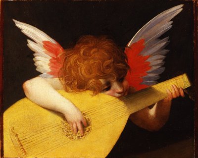 Ángel musical, 1521 de Rosso Fiorentino
