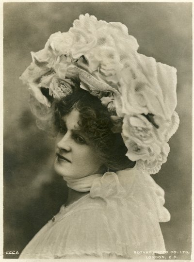 Marie Studholme, actriz británica, c1900s de Rotary Photo