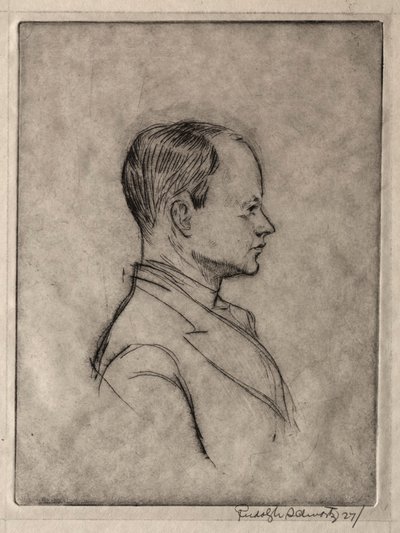 Retrato de Rudolf Schwartz