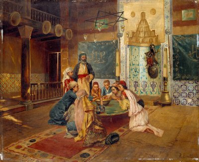 Una comida oriental de Rudolphe Ernst