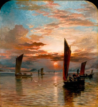 Atardecer sobre el Forth de Samuel Bough