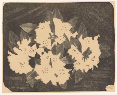 Rododendro de Samuel Jessurun de Mesquita (signed by artist)