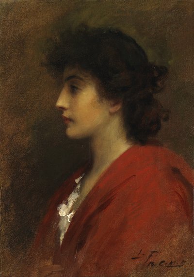 Una chica veneciana de Samuel Luke Fildes