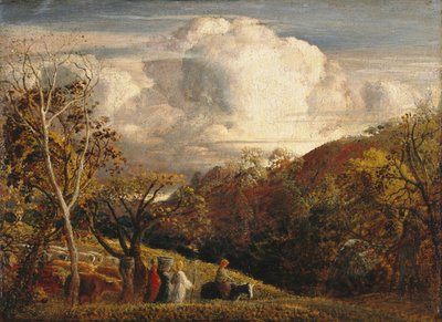 La nube brillante de Samuel Palmer