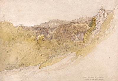 El valle de Dolwyddelan de Samuel Palmer