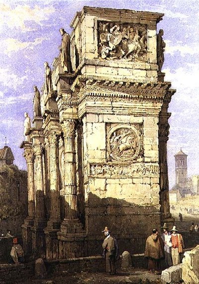 Arco de Constantino de Samuel Prout