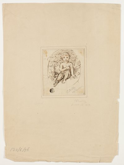 Cupido sentado de Samuel Shelley