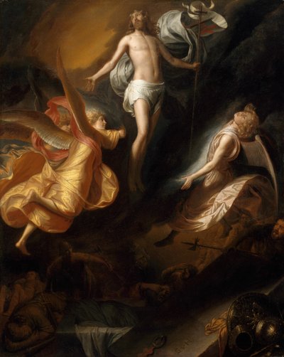 Resurrección de Cristo, 1665-70 de Samuel van Hoogstraten