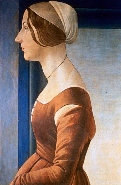 La Bella Simonetta, 1475 de Sandro Botticelli