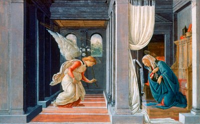 La Anunciación, c1485 de Sandro Botticelli