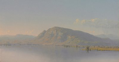 En el río Hudson de Sanford Robinson Gifford