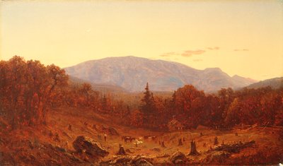 Crepúsculo en Hunter Mountain de Sanford Robinson Gifford