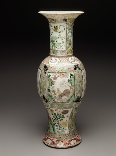 Jarrón, c.1700 de School Chinese