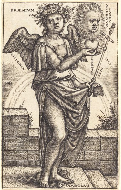 Alegoría del Cristianismo de Sebald Beham