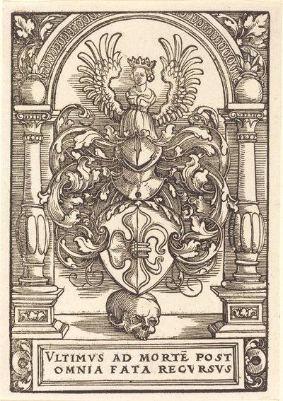 Escudo de armas de Lázaro Spengler de Sebald Beham