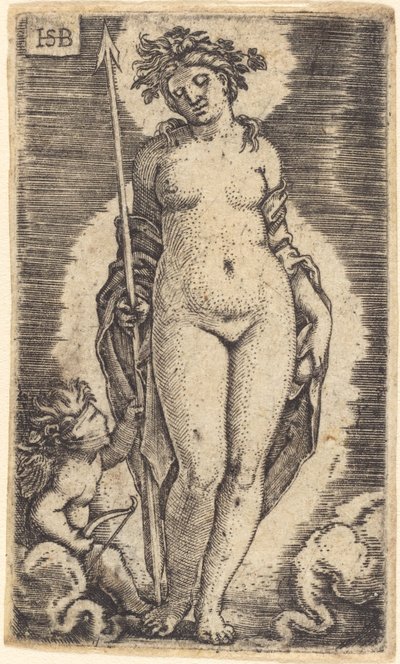 Venus y Cupido de Sebald Beham