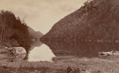 Lago Cascade, Adirondacks de Seneca Ray Stoddard