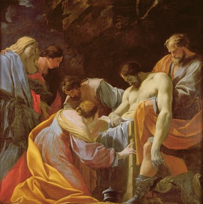 El Entierro de Cristo de Simon Vouet