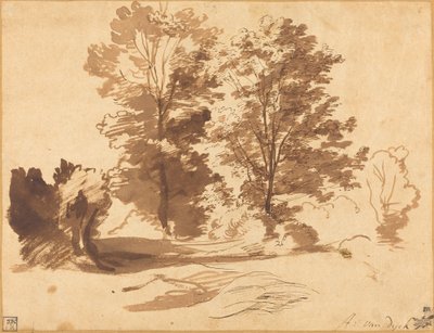 El Borde de un Bosque de Sir Anthony van Dyck