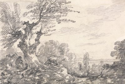 Composición del paisaje de Sir George Howland Beaumont seventh Baronet