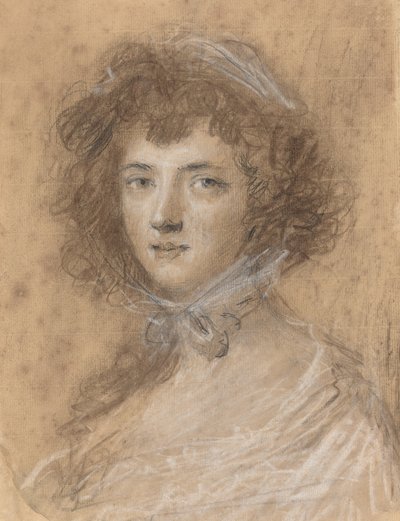 Cabeza y Busto de una Mujer de Sir Joshua Reynolds