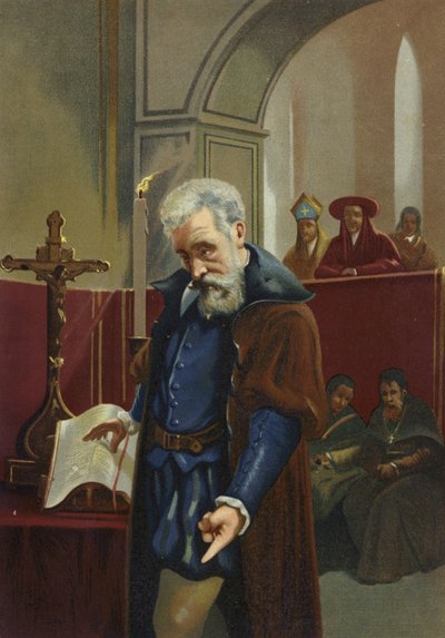 Galileo Galilei, físico, matemático y astrónomo italiano de Spanish School