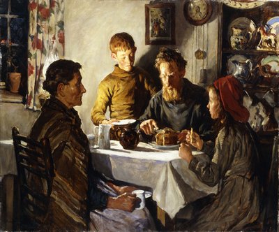 El pastel de azafrán de Stanhope Alexander Forbes