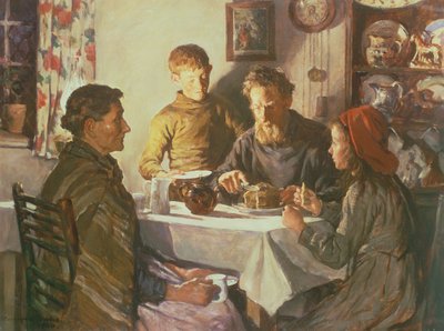 El pastel de azafrán de Stanhope Alexander Forbes