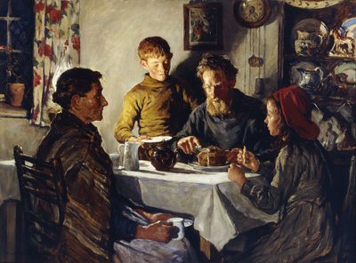 El pastel de azafrán de Stanhope Alexander Forbes