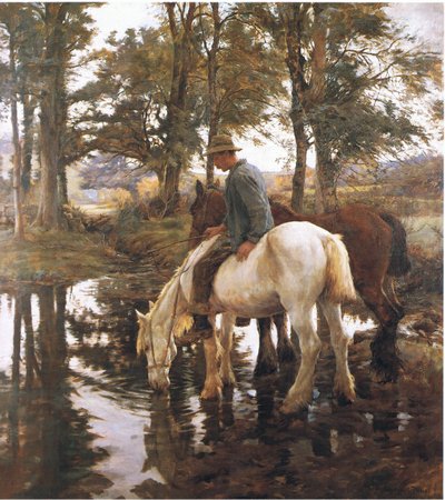 El lugar de la bebida de Stanhope Alexander Forbes