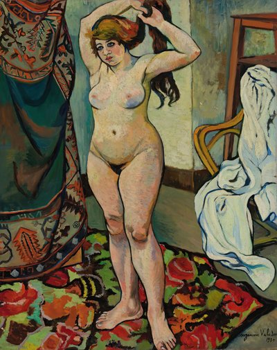 Gilbert desnuda peinándose, 1920 de Suzanne Valadon